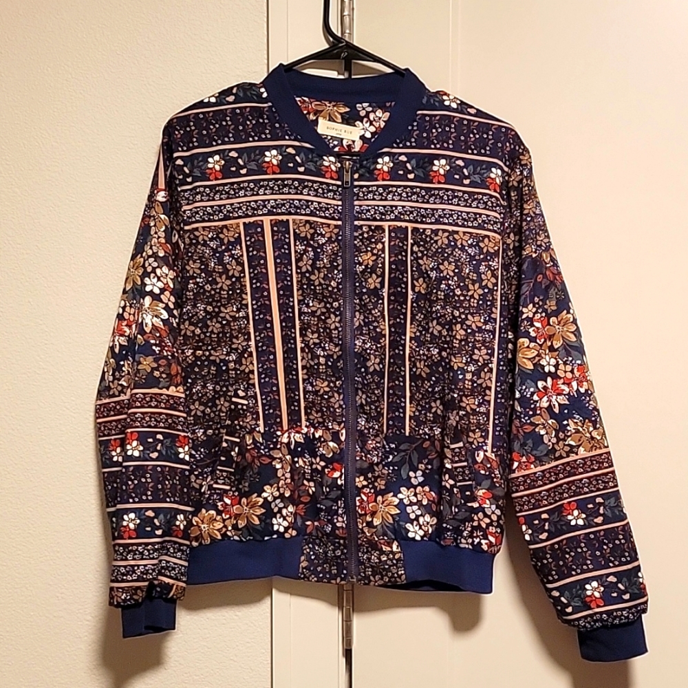 Flower Bomber Jacket 🌼, Size M